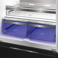 Hotpoint HPG2 6513 XK5E - Black American Fridge Freezer - 615L - D Energy