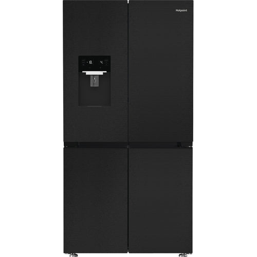 Hotpoint HPGF 6564 XK4UK - Black American Fridge Freezer - 565L Capacity - E Energy Rating