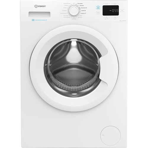 Indesit IP 946 PUSH&GO UK - White 9KG Washing Machine - 1400 RPM - A energy