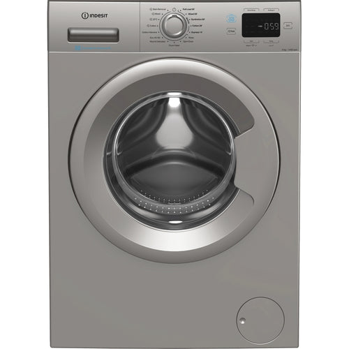 Indesit IP 946S PUSH&GO UK - Silver 9KG Washing Machine - 1400 RPM - A energy
