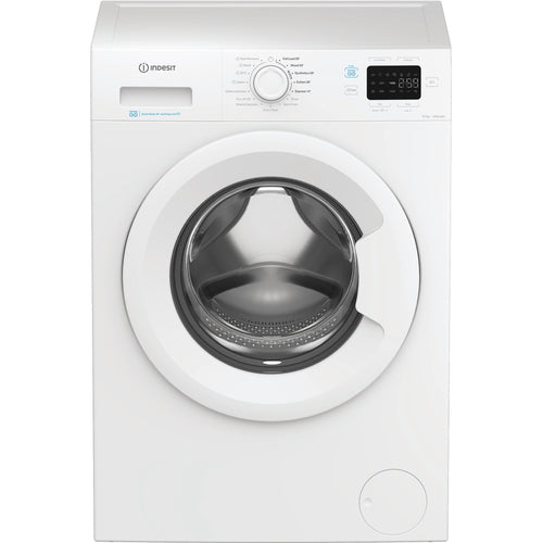 Indesit IP 1046 PUSH&GO UK - White 10KG Washing Machine - 1400 RPM - A Energy