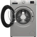 Indesit IP 1046S PUSH&GO UK - Silver 10KG Washing Machine - 1400 RPM - A energy