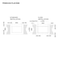 Elica Primis 604 Plus Raw - Black Induction Hob - 4 Cooking Zones