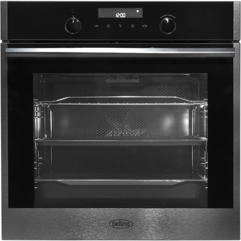 Belling BI60MF CN BK Built-In Electric Single Oven - 73L Capacity - A+ Energy Rating