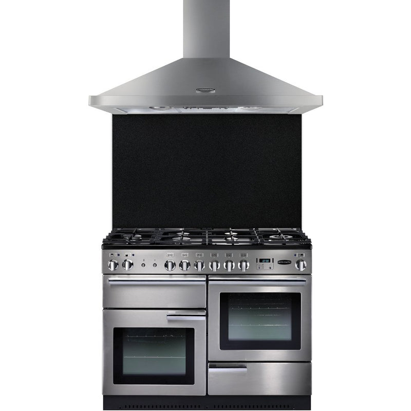 Rangemaster LEIHDC110SC - Stainless Steel 110cm Chimney Extractor - 460m³/h - D Energy