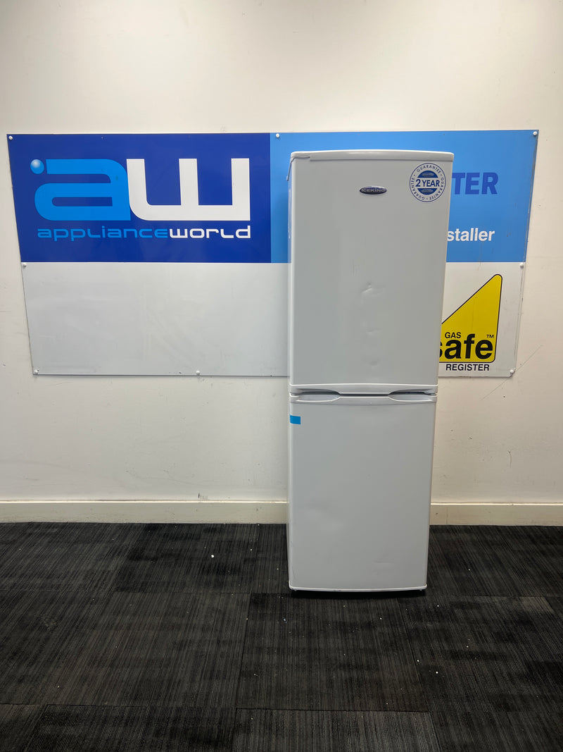 Iceking IK8951EW - White Freestanding 50/50 Manual Defrost Fridge Freezer - E energy - Unboxed