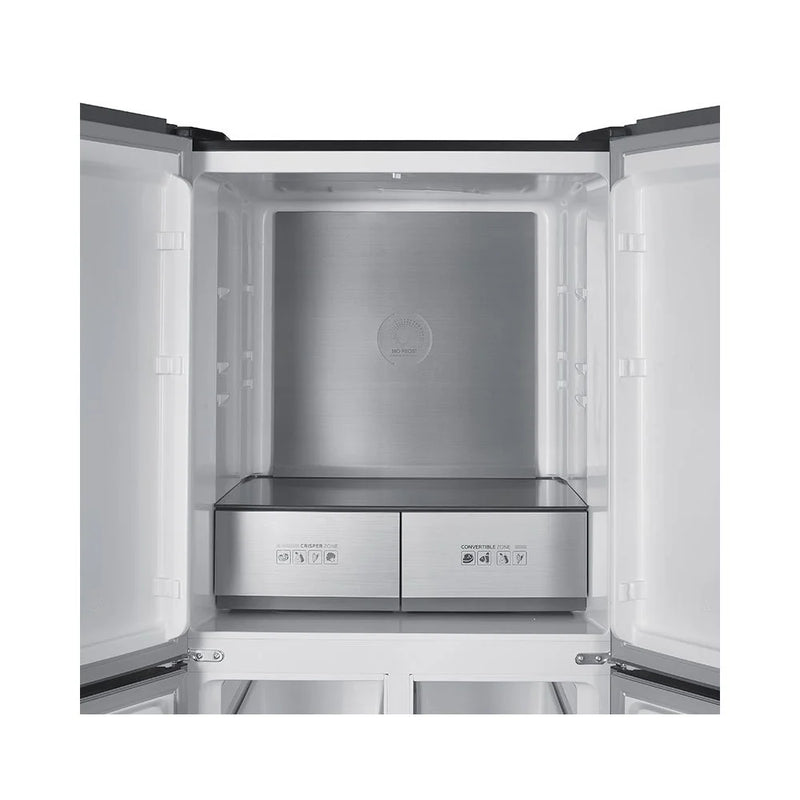 Teknix TMD18079BI - Dark Inox 466L Multi Door Fridge Freezer