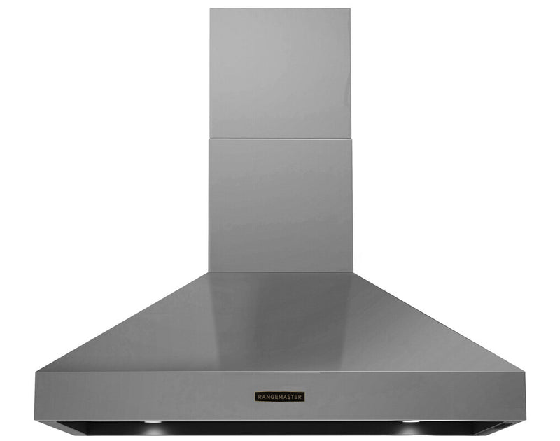 Rangemaster RDLXHD100STST/AB1 100 Deluxe Cooker Hood – Stainless Steel / Antique Brass