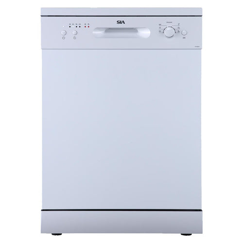 sia SFSD60W - White Freestanding Dishwasher - E energy