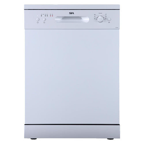 sia SFSD60W - White Freestanding Dishwasher - E energy - Display