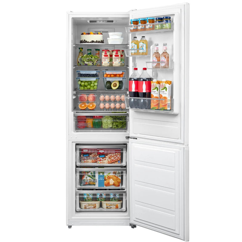 Midea MDRB424FGD01O - White Fridge Freezer - 310L - 60/40 Split - Multi Air Flow - D Energy Rating