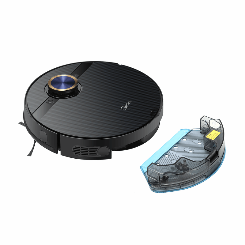 Midea M7 Pro - Black Robot Vacuum Cleaner - 4000Pa Suction - 430ml Capacity