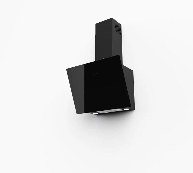 Cata ANG60BKS - Black Glass Chimney Hood - 60cm - 326m³/h Extraction