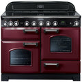 Rangemaster Classic Deluxe CDL110EICY/C - Red 110cm Range Cooker - Induction - A Rated