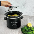 Hamilton Beach HBSC020B - Black 1.8L Slow Cooker - 3 Settings - Energy Efficient