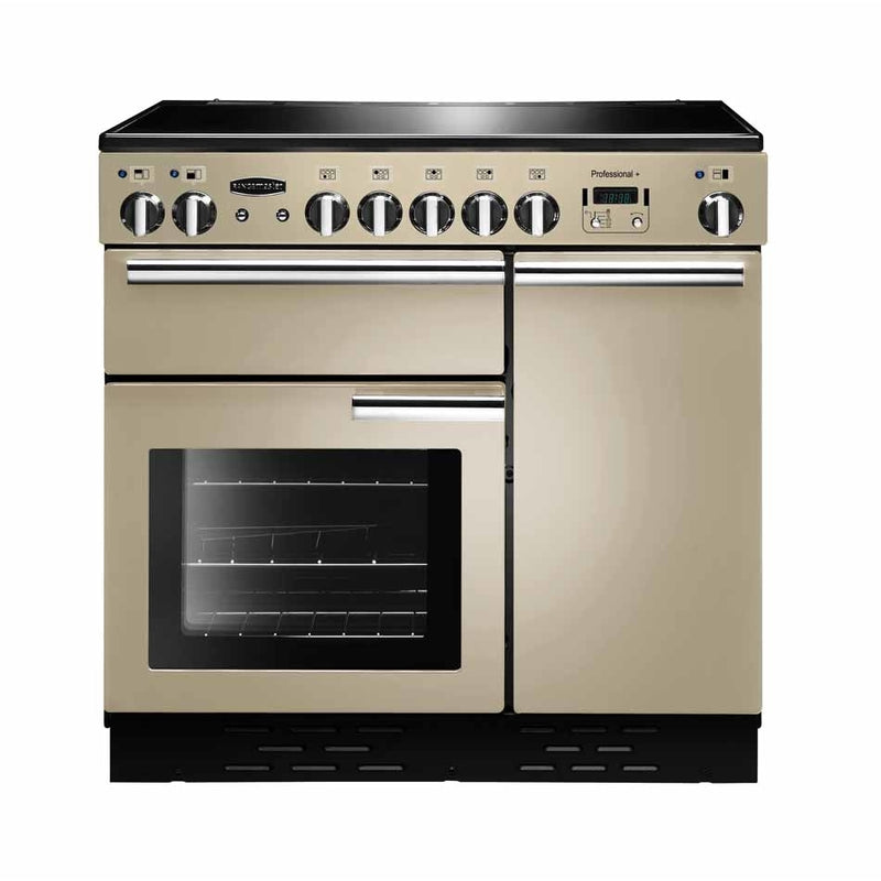 Rangemaster Professional Plus PROP90EICR/C - Cream/Chrome 90cm Range Cooker - Induction - A Rated