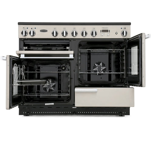 Rangemaster Professional Plus PROP110EICR/C - Cream/Chrome 110cm Range Cooker - Induction - A Rated