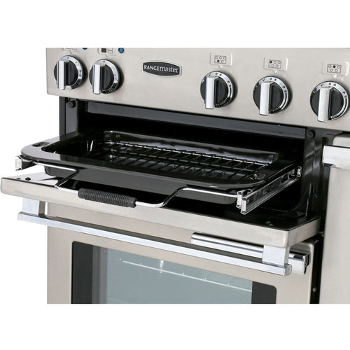 Rangemaster Professional Plus PROP110EICR/C - Cream/Chrome 110cm Range Cooker - Induction - A Rated