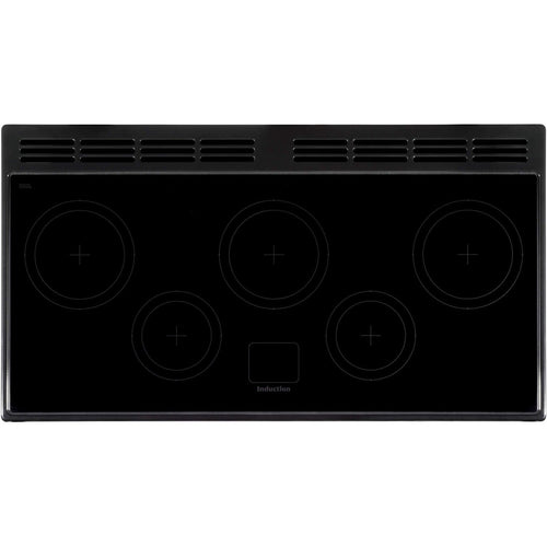 Rangemaster Professional Plus PROP110EIGB/C - Black/Chrome Range Cooker - 110cm Induction - A Rated