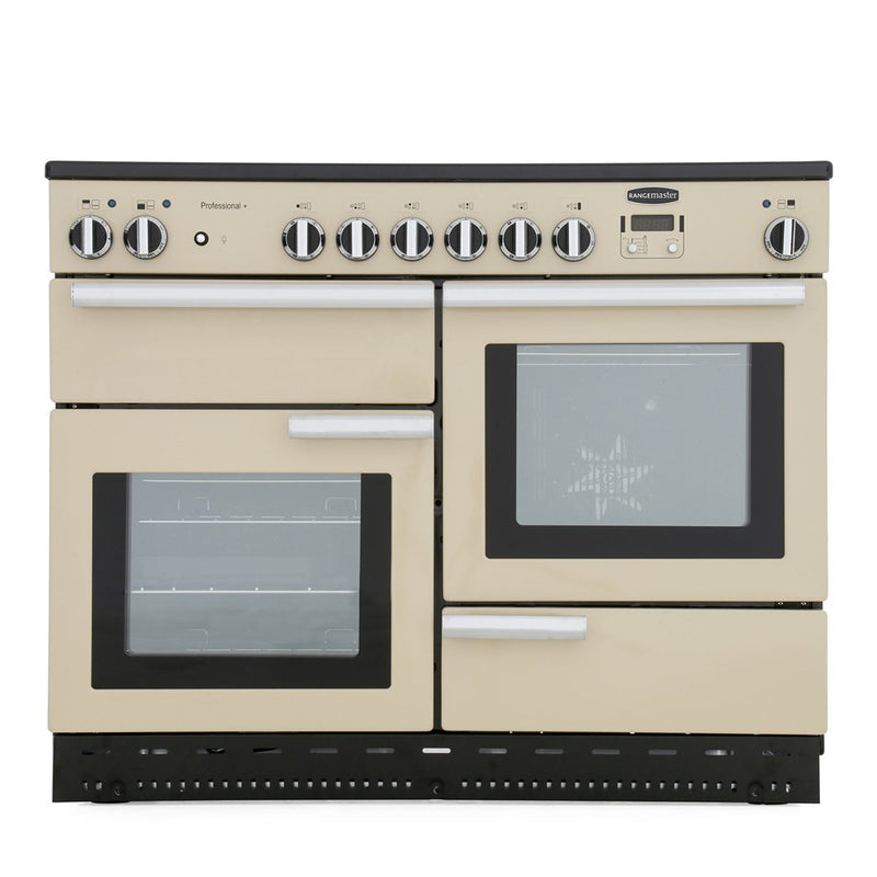 Rangemaster PROP110ECCR/C - Cream/Chrome 110cm Range Cooker - Ceramic - A Rated