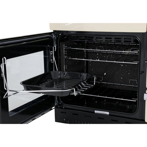 Rangemaster Professional Plus PROP110ECGB/C - Black/Chrome Range Cooker - 110cm Ceramic - A Rated