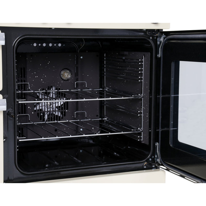 Rangemaster Professional Plus PROP110ECGB/C - Black/Chrome Range Cooker - 153L - A Rated