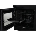 Rangemaster Professional Plus PROP90NGFGB/C - Black/Chrome Gas Range Cooker - 128L - A Rated