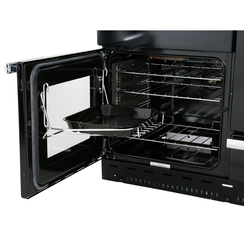 Rangemaster Professional Plus PROP110NGFCR/C - Cream/Chrome Gas Range Cooker - 122L - A Rated