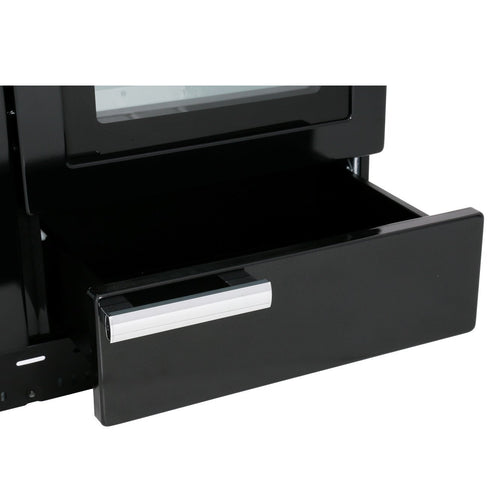 Rangemaster PROP110NGFCY/C - Cranberry/Chrome 110cm Gas Range Cooker - 122L - A Rated