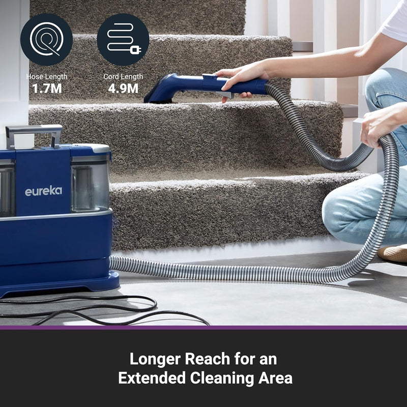 Eureka NEY100 - Blue Vacuum Cleaner - 12500Pa Suction Power - 1.5L Water Tank