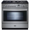 Rangemaster Professional Plus FXP PROP90FXPDFFSS/C - Stainless Steel/Chrome 90cm Range Cooker - A Rated