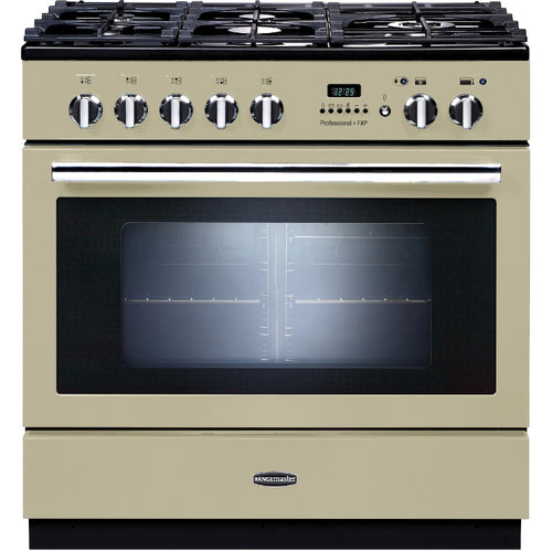 Rangemaster PROP90FXPDFFCR/C - Cream Range Cooker - 114L Dual Fuel - A Rated