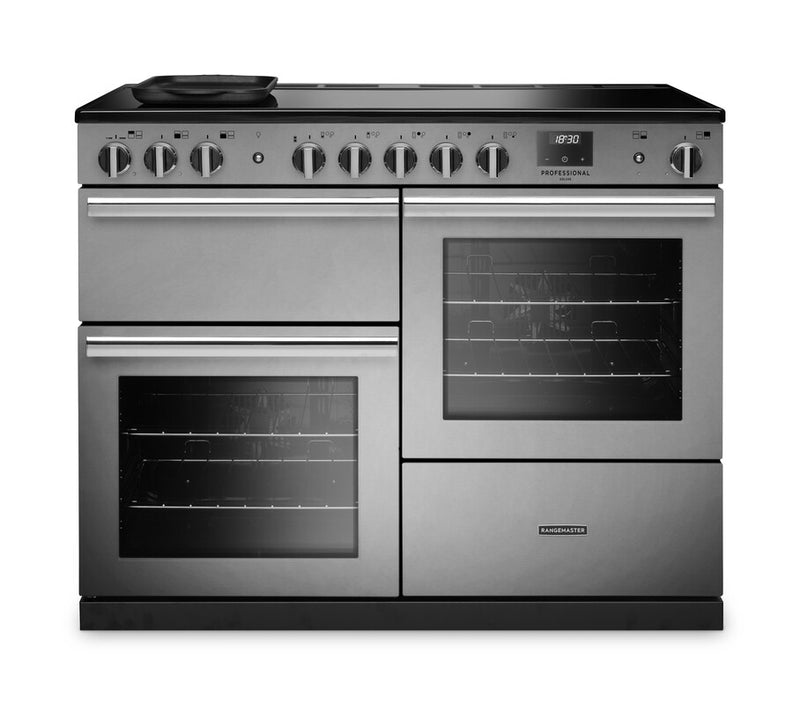 Rangemaster PRDLO110EISTST/CM1 - Stainless Steel Range Cooker - 5 Zones - A energy
