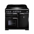 Rangemaster CDL100EIBL/C - Black/Chrome Range Cooker - 155L - A Rated