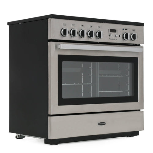 Rangemaster Professional Plus FX PROP90FXEISS/C - Stainless Steel 90cm Range Cooker - Induction - A Rated