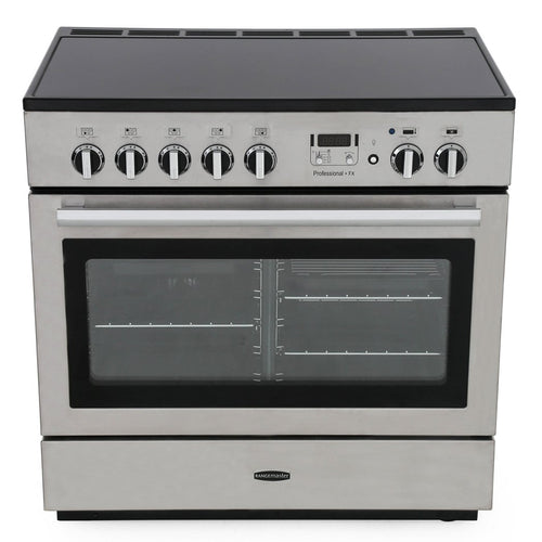 Rangemaster Professional Plus FX PROP90FXEISS/C - Stainless Steel 90cm Range Cooker - Induction - A Rated