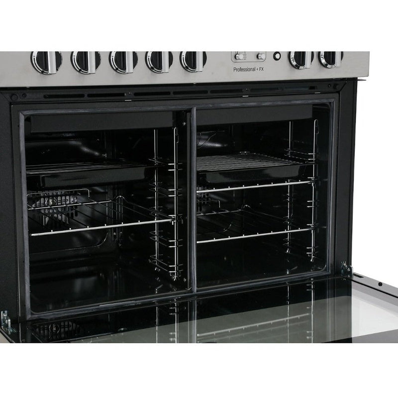 Rangemaster Professional Plus FX PROP90FXEICR/C - Cream/Chrome Induction Range Cooker - 90cm - A Rated