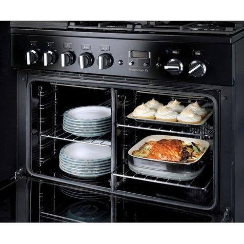 Rangemaster Professional Plus FX PROP90FXEICR/C - Cream/Chrome Induction Range Cooker - 90cm - A Rated