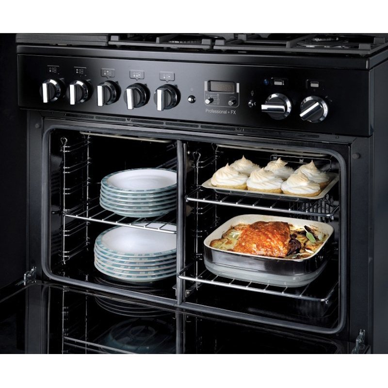 Rangemaster Professional Plus FX PROP90FXEICR/C - Cream/Chrome Induction Range Cooker - 90cm - A Rated