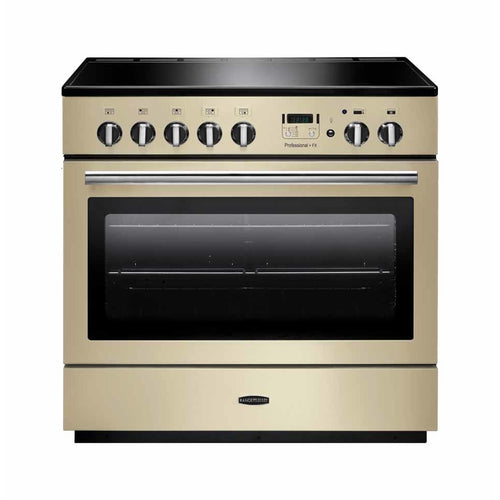 Rangemaster Professional Plus FX PROP90FXEICR/C - Cream/Chrome Induction Range Cooker - 90cm - A Rated