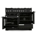 Rangemaster PDL110DFFCY/C - Cranberry/Chrome 110cm Range Cooker - Dual Fuel - A Rated