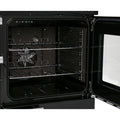 Rangemaster PDL110DFFCY/C - Cranberry/Chrome 110cm Range Cooker - Dual Fuel - A Rated