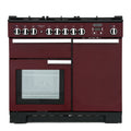 Rangemaster PDL100DFFCY/C - Cranberry Red Dual Fuel Range Cooker - 150L - A Rated