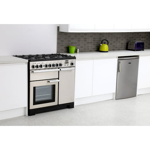 Rangemaster PDL90DFFSS/C - Stainless Steel 90cm Range Cooker - Dual Fuel - A Rated