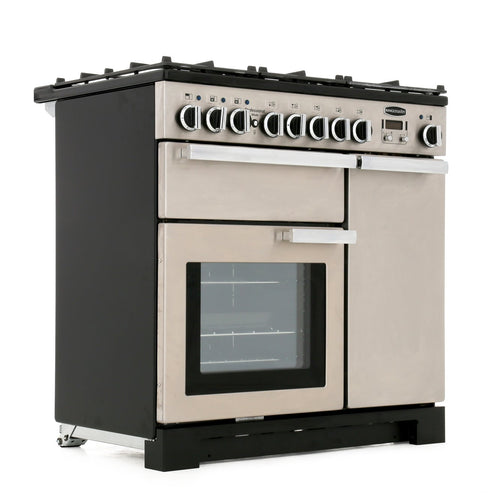 Rangemaster PDL90DFFSS/C - Stainless Steel 90cm Range Cooker - Dual Fuel - A Rated