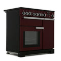 Rangemaster PDL90EICY/C - Cranberry/Chrome 90cm Range Cooker - Induction - A Rated