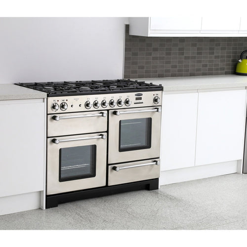 Rangemaster KCH110DFFSS/C - Stainless Steel 110cm Range Cooker - Dual Fuel - A Rated