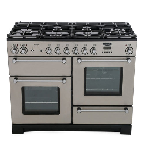 Rangemaster KCH110DFFSS/C - Stainless Steel 110cm Range Cooker - Dual Fuel - A Rated
