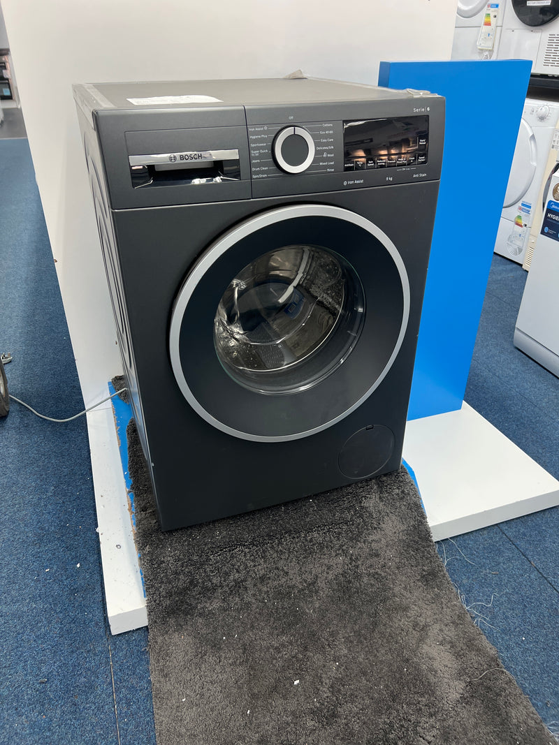 Bosch Series 6 WGG244ZCGB - Graphite Freestanding 9KG Washing Machine - 1400 RPM - A energy - Unboxed