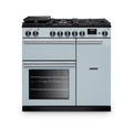 Rangemaster Professional PR90DFPMSB/CM1 - Blue Range Cooker - 5 Cooking Zones - A energy